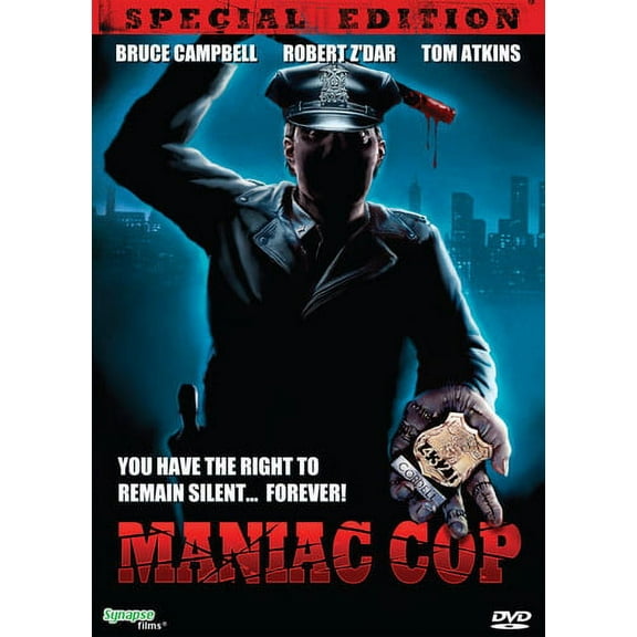 Maniac Cop (DVD), Synapse Films, Horror