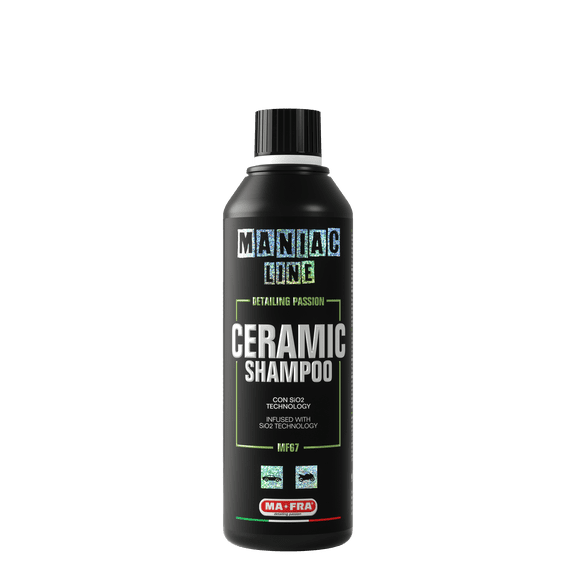 Maniac Line Ceramic Shampoo, SiO2 Car Wash Soap, 500 mL