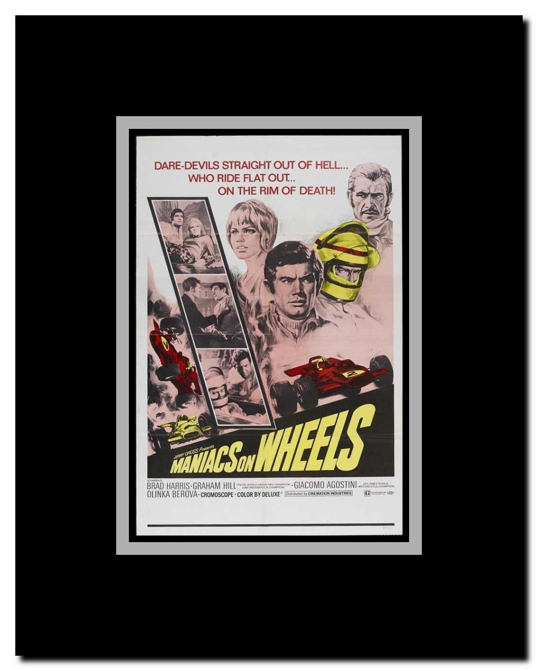 Maniacs on Wheels Framed Movie Poster