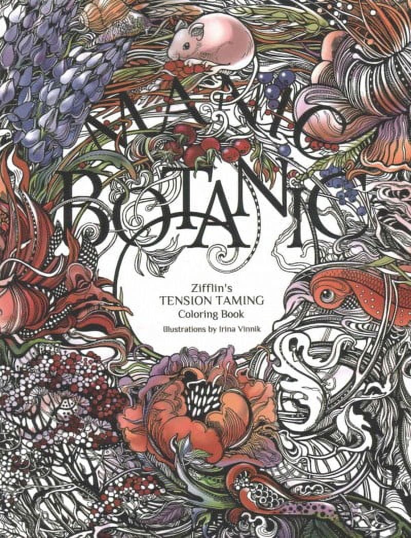 Manic Botanic: Zifflin's Coloring Book (Paperback) - Walmart.com