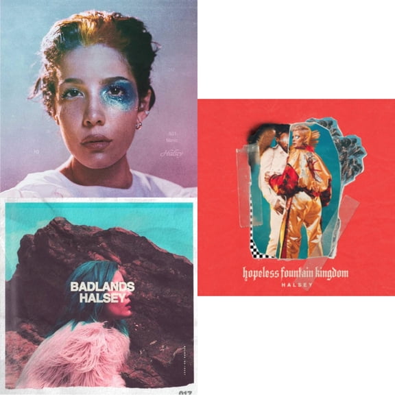 Manic (Pa) & Badlands (Pink LP Vinyl) & Hopeless Fountain Kingdom (Cloudy Clear With Teal Splatter LP Vinyl)