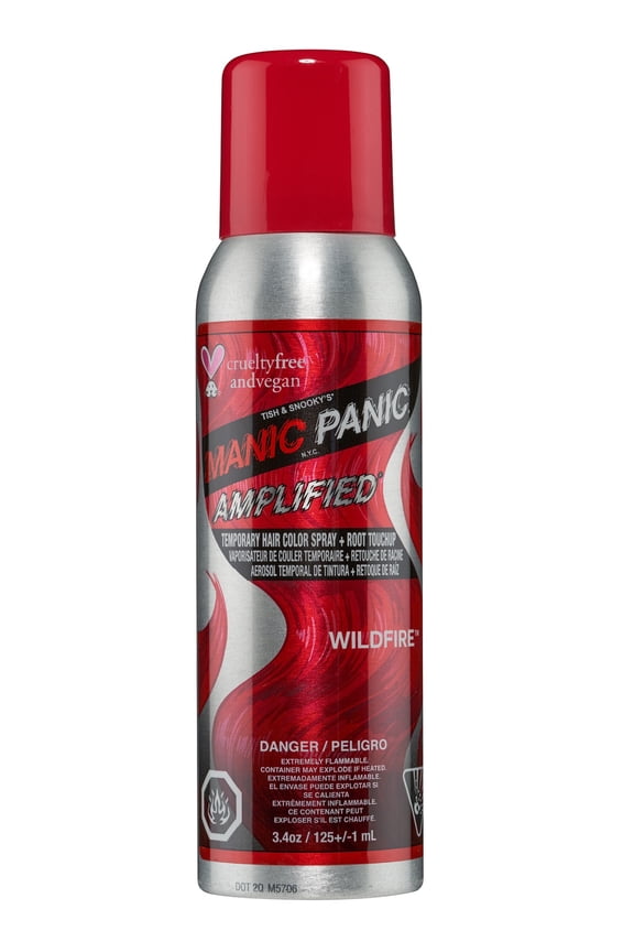 Amplifiedâ„¢ Temporary Hair Color Spray, Wildfire, 3.4 Fl Oz