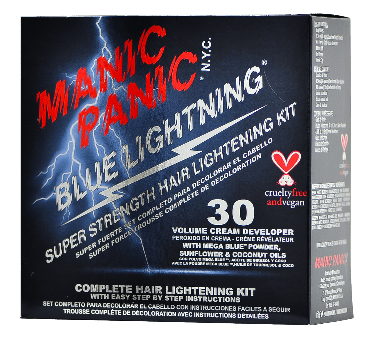Tish & Snooky's Manic Panic NYC Blue Lightning Kit - 30