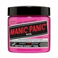 thumbnail image 1 of MANIC PANIC Cotton Candy Pink Hair Dye - Classic High Voltage - Semi Permanent Neon Bright Cool Toned Pink Hair Color - Glows Under Black Light - Vegan, PPD & Ammonia Free (4oz), 1 of 1