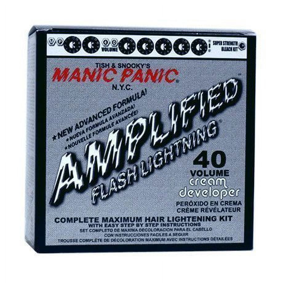 Manic Panic Flash Lightning Hair Bleach Kit 40 Volume.
