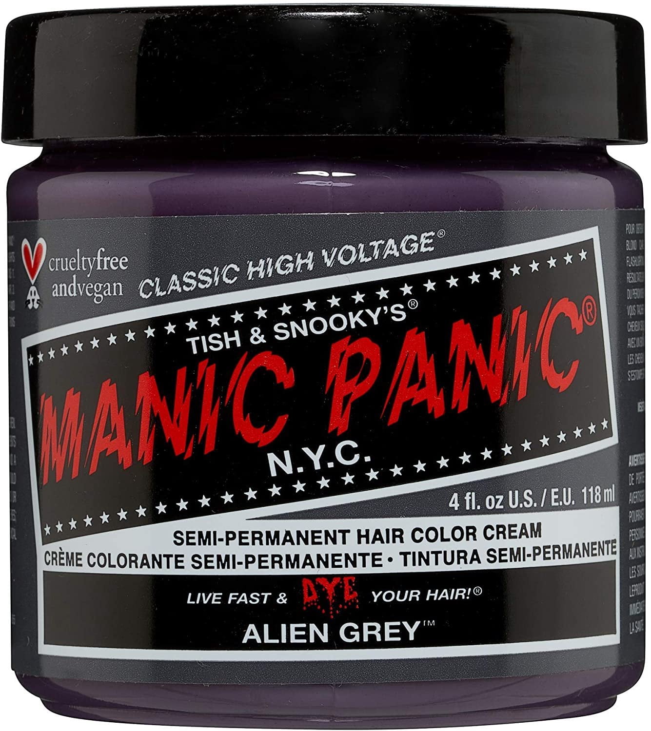 Manic Panic High Voltage Semi-Permanent Hair Color Cream Alien