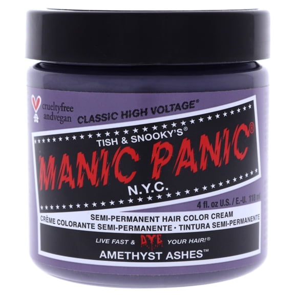 Manic Panic, Semi-Permanent Hair Color Amethyst Ash 4 oz