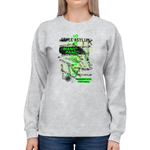 Manic Panic Subversive Style G Sweatshirt Women -Manic Panic®, Female Large