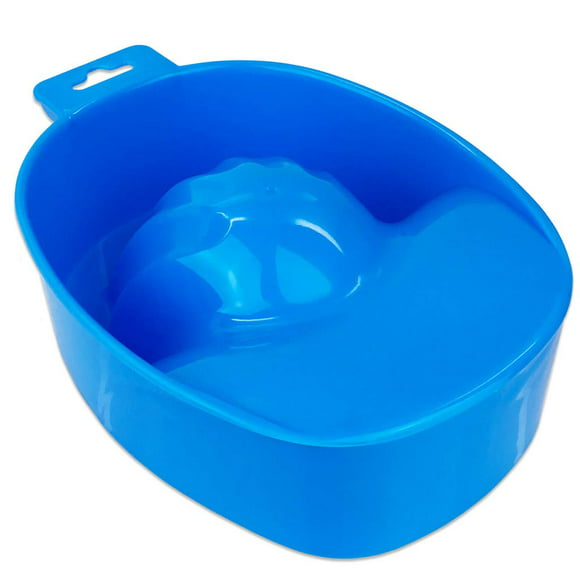 Manicure Bowls Nail Art Hand Soak Treatment Bowls (Standard Soak Bowl, BLUE)