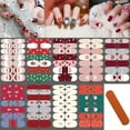 thumbnail image 1 of Manicure Christmas Ultra-thin Strap Adhesive Nail Sticker, 1 of 5
