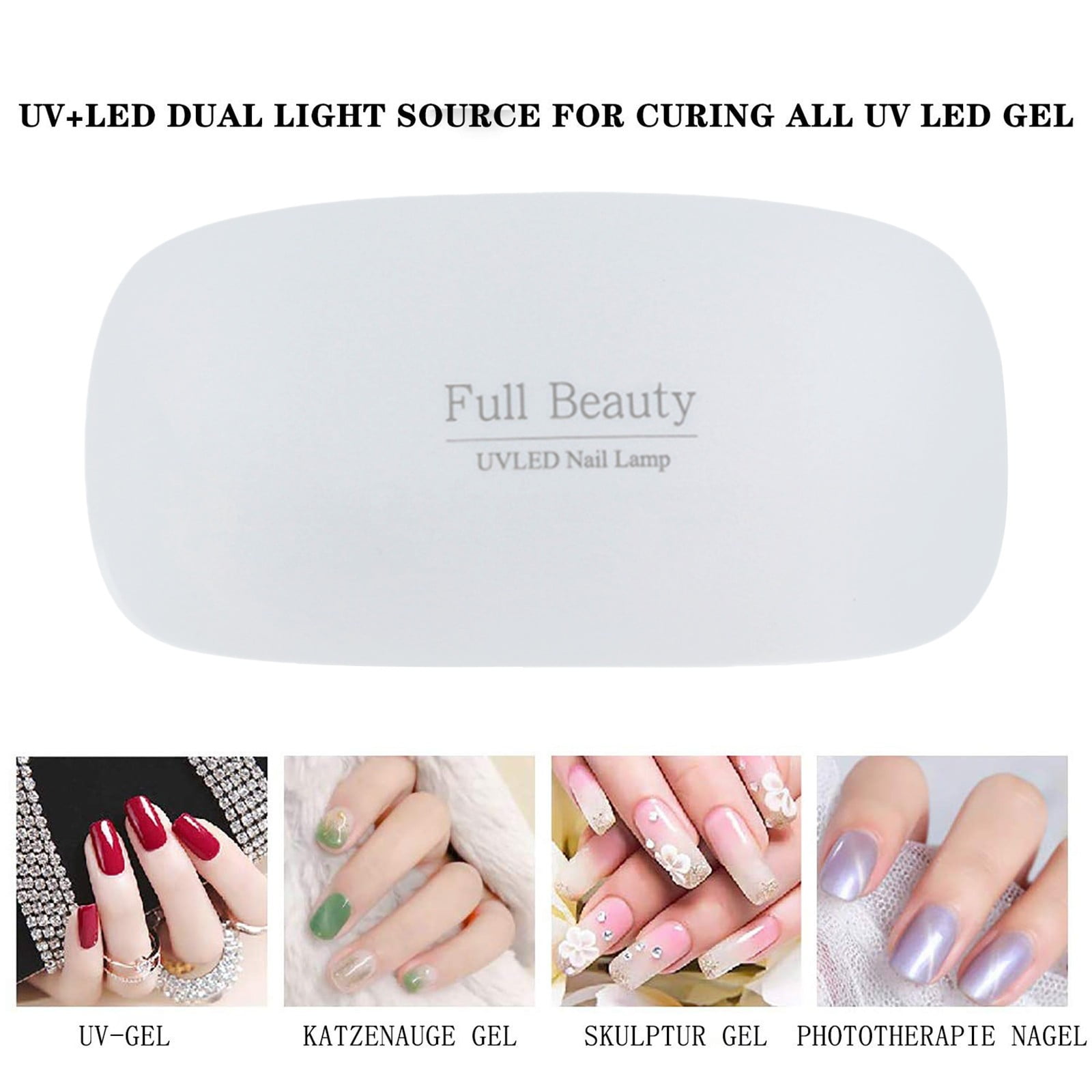 Manicure Hand Nail Dryer for Regular Polish with Fan Nail Teeth