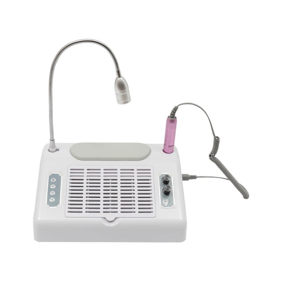 Manicure Machine 5in1 UV LED Nail Lamp Dryer Vacuum Cleaner Nail Drill Dust 96W