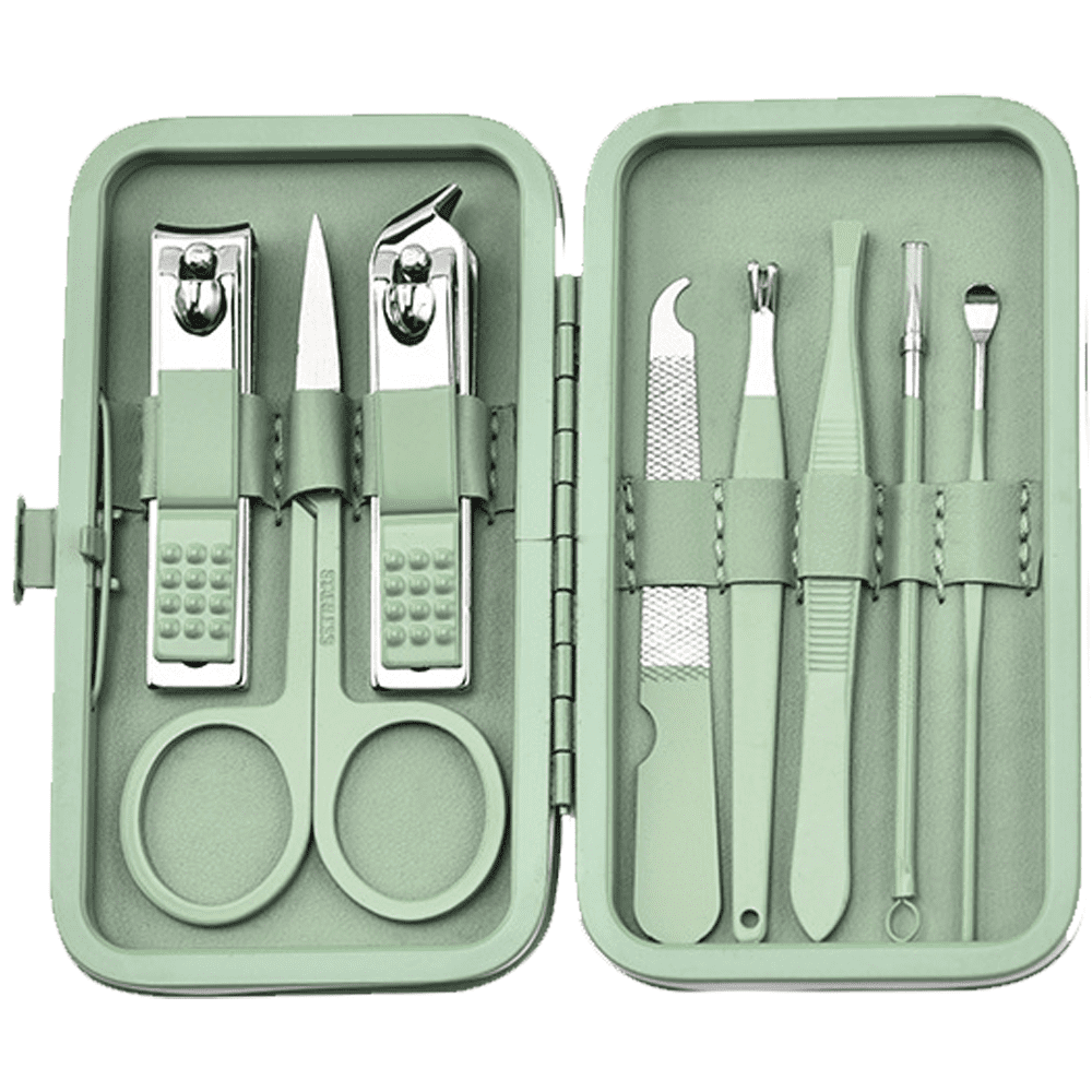 Amazon.com : ILLILOTS Nail Clippers Set with Build-in Nail File, Durable  Sharp Zinc Alloy Fingernail Clipper and Toenail Clipper with Tin Case,  Matte Gray : Beauty & Personal Care