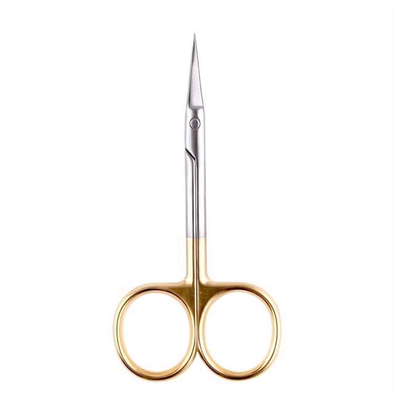 Manicure Scissors Cuticle Cut Curved Tip Pedicure Stainless Steel Nail Clipper