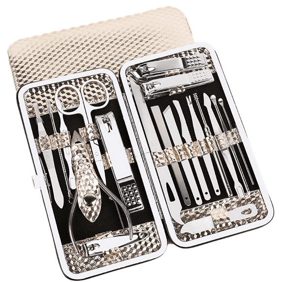 Manicure Set, Multi-functional Beauty Tools, Stainless Steel