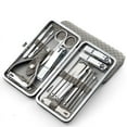 thumbnail image 1 of Manicure Set Nail Clippers Pedicure Kit -19 Pieces Stainless Steel Manicure Kit, Professional Grooming Kits, Nail Care Tools with Luxurious Travel Case（gray）, 1 of 1