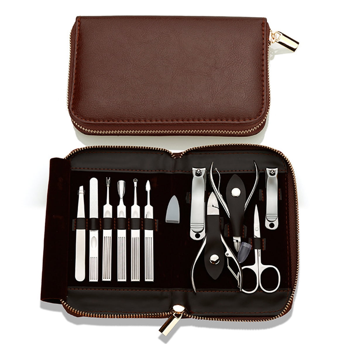 Manicure Set, Nail Kit 11 in 1 Gifts for Men Pedicure Kit Stainless