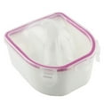 Manicure Soak Bowl Finger Nail Art Tips Soaker Treatment Remover Spa