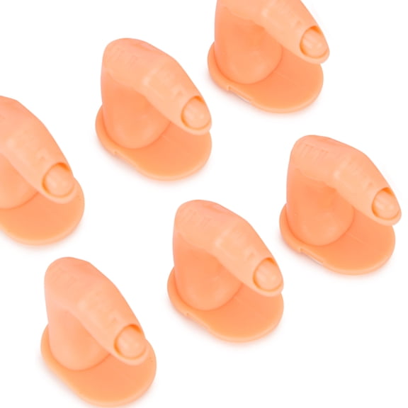 Manicure practice false fingers, 10 pieces, for manicure training, tip display tools