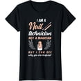 thumbnail image 1 of Manicurist Shirt Funny Nail Tech Quote Nail Technician Gift T-Shirt, 1 of 3