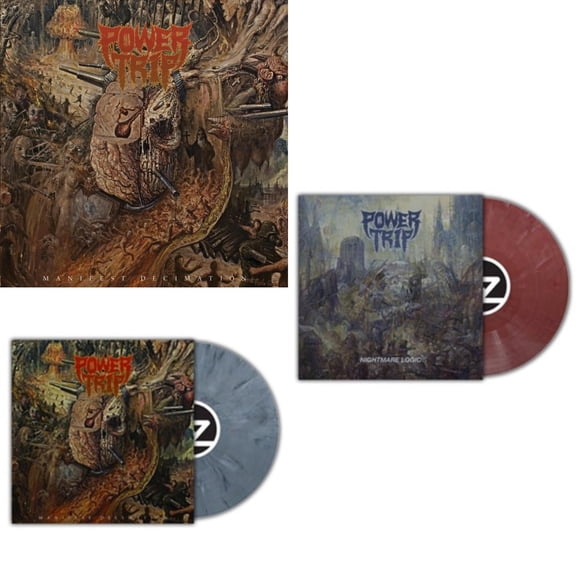 Manifest Decimation & Manifest Decimation (Graphite LP Vinyl) & Nightmare Logic (Cherry LP Vinyl)