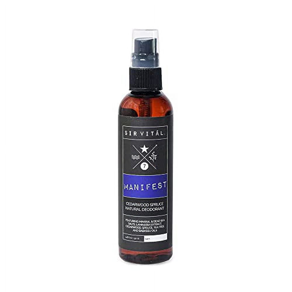 Manifest Natural Spray By Sir 24Hr Odor Control For Underarms Feet