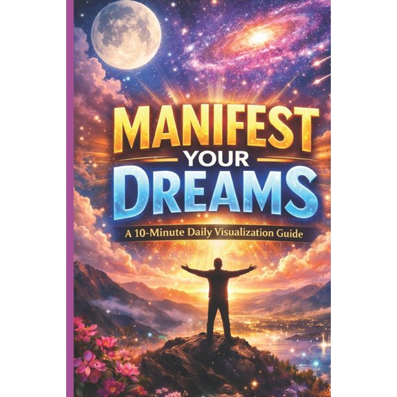Money, Wealth & Manifestation Manifest Your Dreams: A 10-Minute Daily Visualization Guide: A 10-Minute Daily Visualization Guide to Reprogram Your Min, (Paperback)