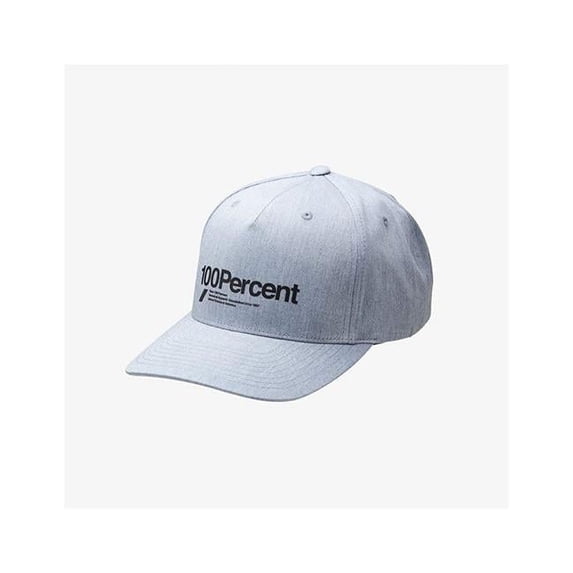 Manifesto Snapback Hat, Heather Charcoal - One Size Fits Most