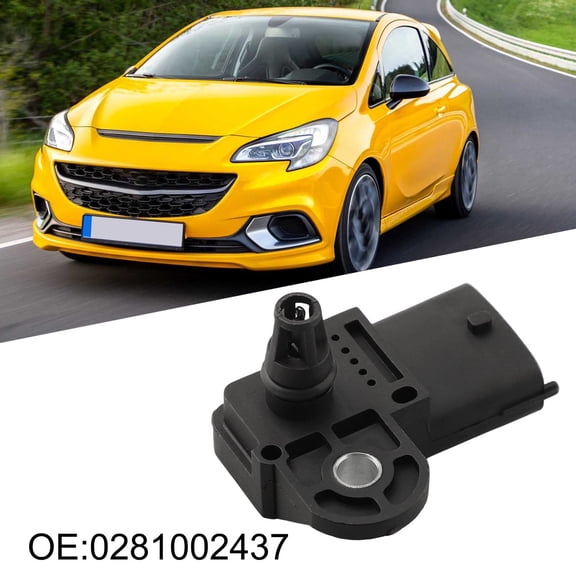 Manifold Absolute Pressure Sensor For Turbo Boost Direct Replacement For VAUXHALL For OPEL For FIAT OEM 0281002845 0281002437 0281002680 Robust ABS Precise Fit Easy Install