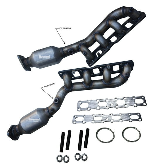 Manifold Catalytic Converter Fits 2004 to 2010 Infiniti QX56 5.6L Front Left & Right