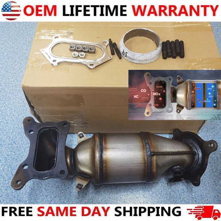 Catalytic Converter & Exhaust Manifold For 2008-2012 Honda Accord & Acura TSX 2.4L 8 thumbnail image