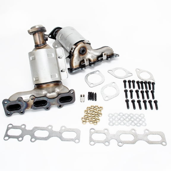 Manifold Catalytic Converter Front Left & Right For 2013-2019 Ford Taurus 3.5L