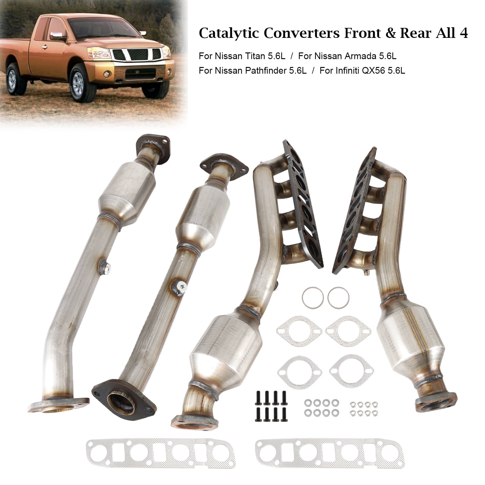 Nissan Titan 2004 Catalytic Converternull