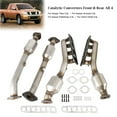 thumbnail image 2 of Pair Left & Right Manifold Catalytic Converters For Nissan Titan 2004-2015 5.6L 2 of 5