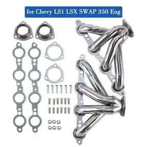 Manifold Header for Chevy LS1 LSX SWAP 350 Eng Shorty Stainless Block Hugger