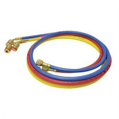 Manifold Hoses 36in Cfc/Hcfc/Hfc/R410 Ez-Turn Anti-Blowback Uniweld Ez3hs