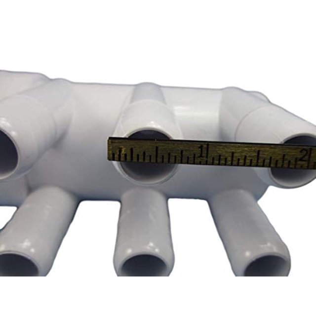 Manifold Hot Tub Spa 2" spg x Dead End x (10) 3/4" Coupler Base Kit Video How to