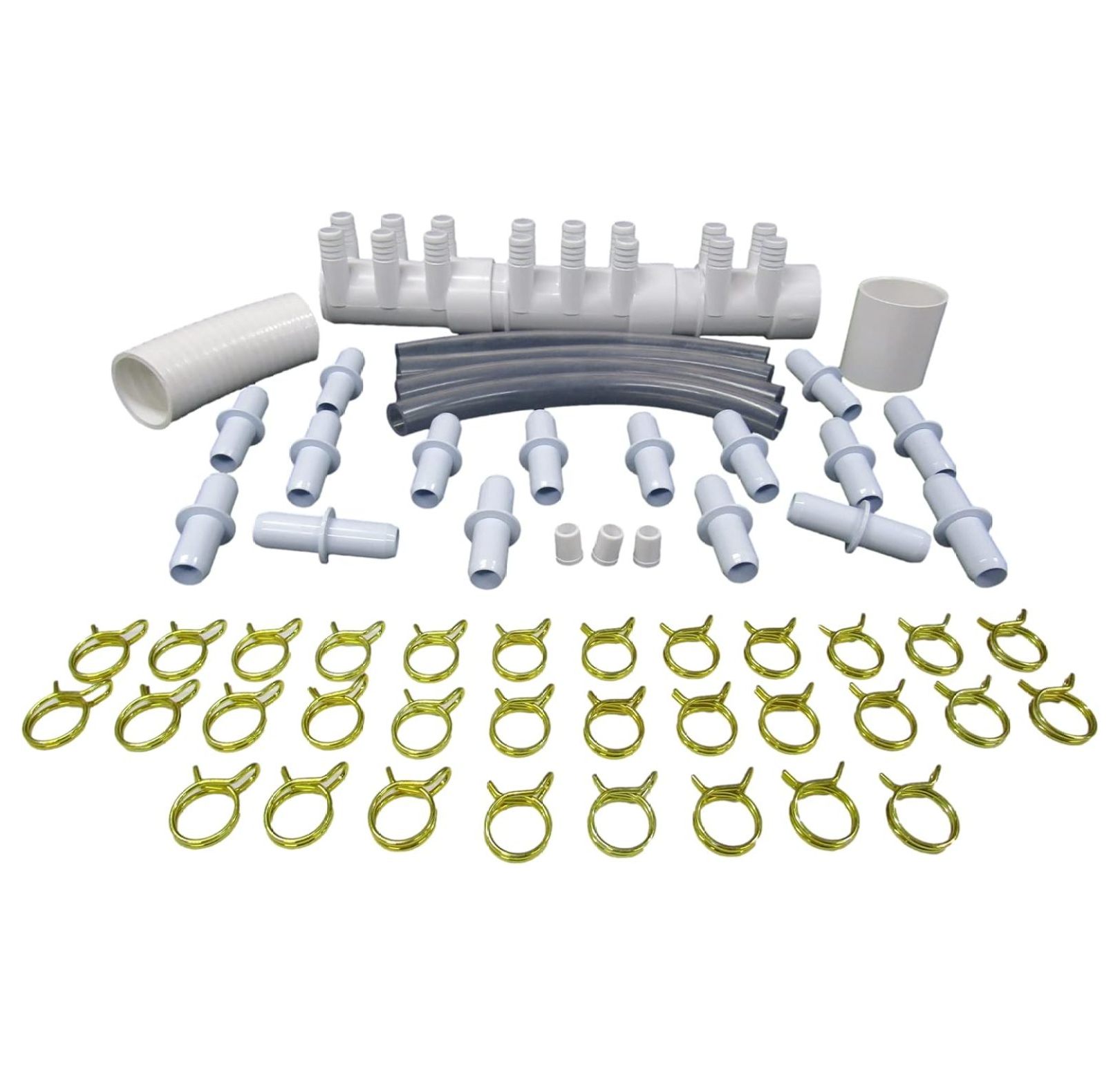 Manifold Hot Tub Spa Part 16 3/4" Outlets with Coupler Kit Video How to