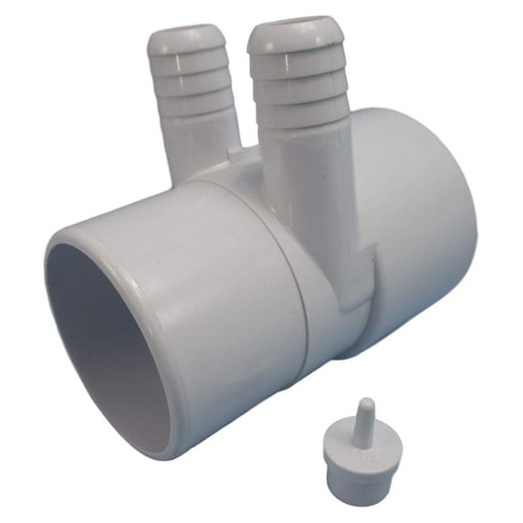 Manifold Hot Tub Spa Part 2" Street x 2" Slip x (2) 3/4" Water How to Video