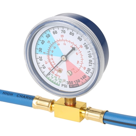 Manifold gauge,Kit 1/2 Air Se Kit Car Auto Air R134a Car Auto Air Re Kit Moweo