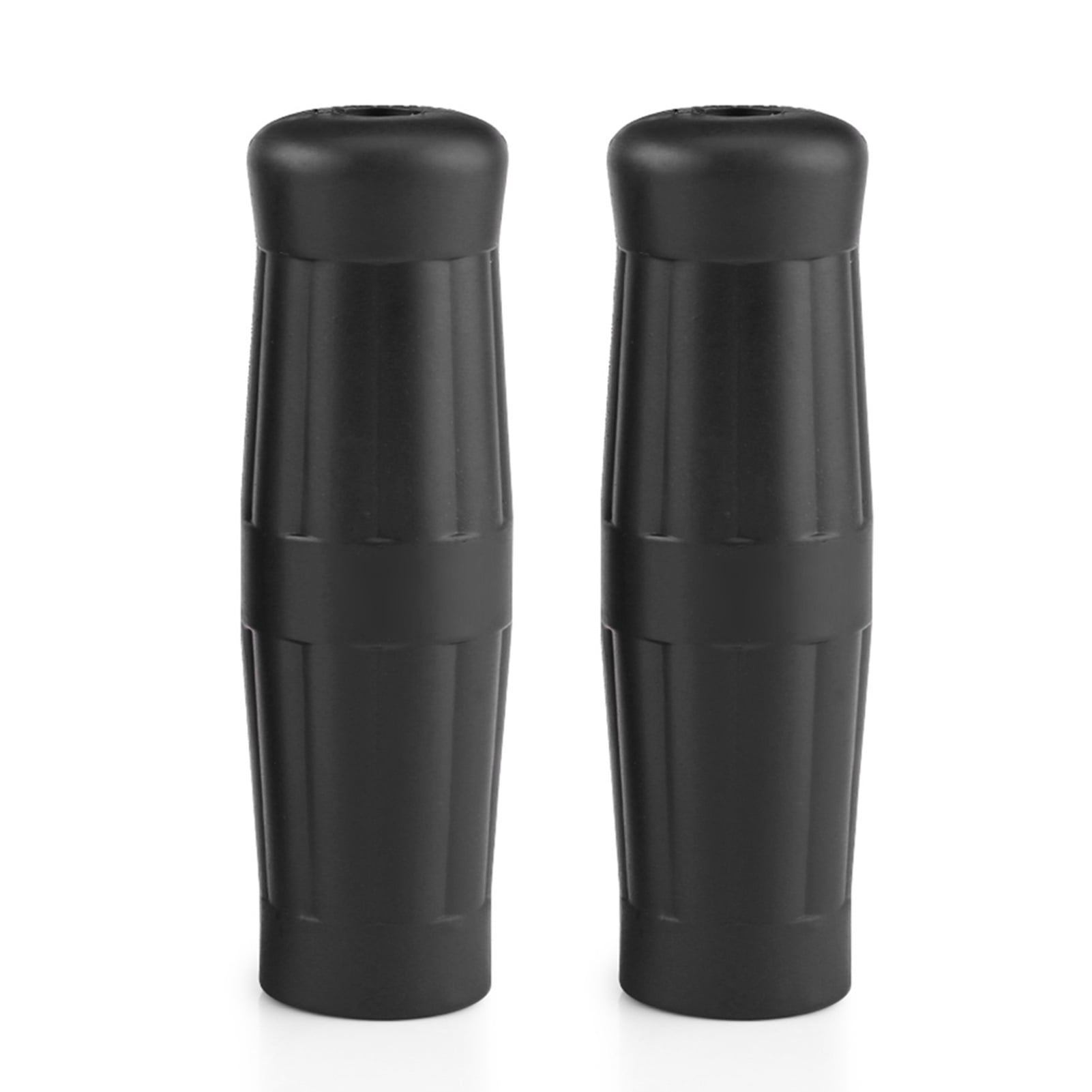Manijas para Moto Puos de Manillar, Agarraderas Moto 22MM 7/8" Caucho Antideslizante Universal para Moto Scooter Off Road (Negro/Blanco/Marrn/Rojo)(Negro)