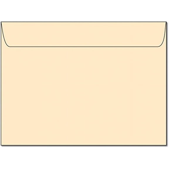 Manila Booklet Envelope Size 9"x12" 28lb (25 Per Pack)