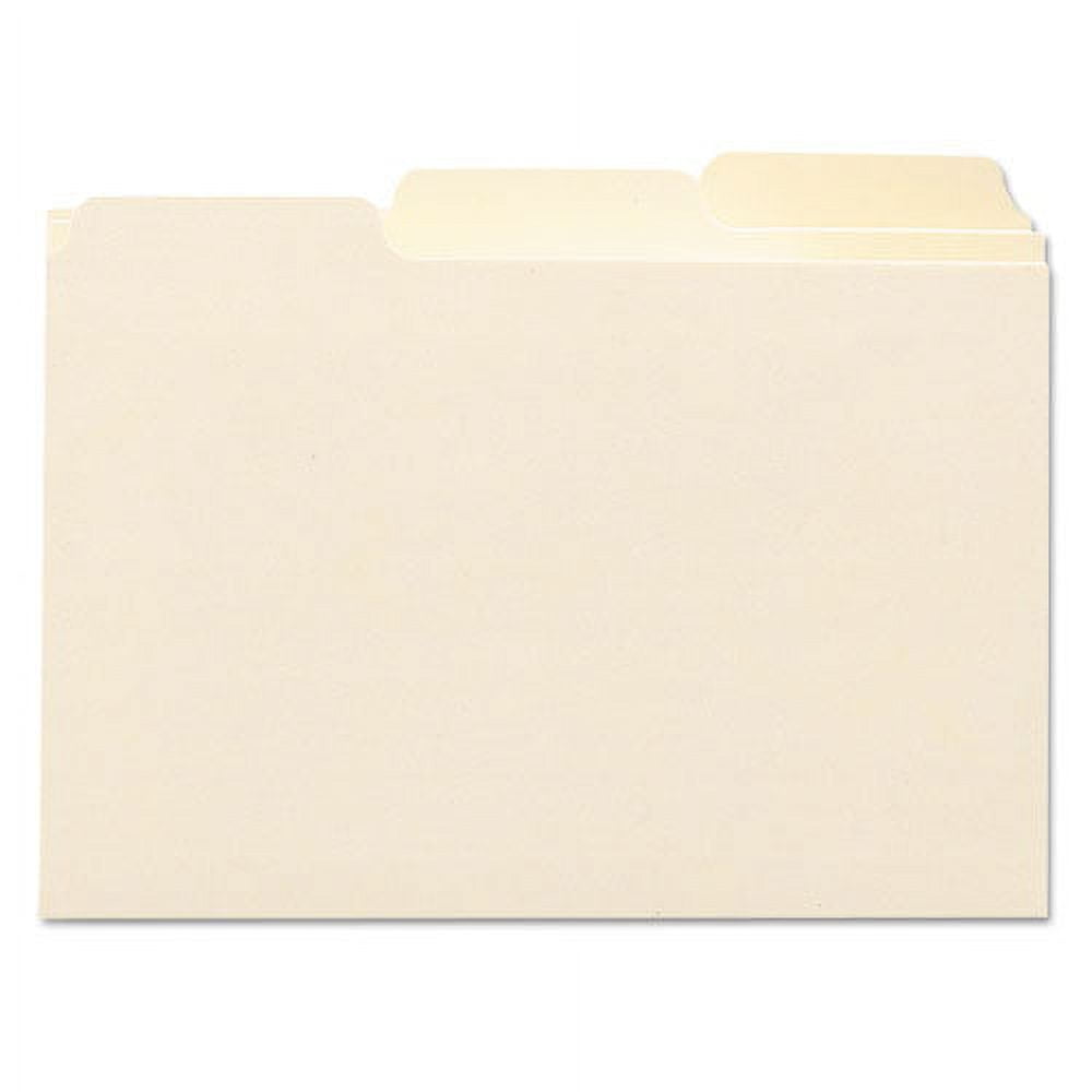 Manila Card Guides, 1/3-Cut Top Tab, Blank, 4 x 6, Manila, 100/Box Manila Card Guides, 1/3-Cut Top Tab, Blank, 4 x 6, Manila, 100/Box