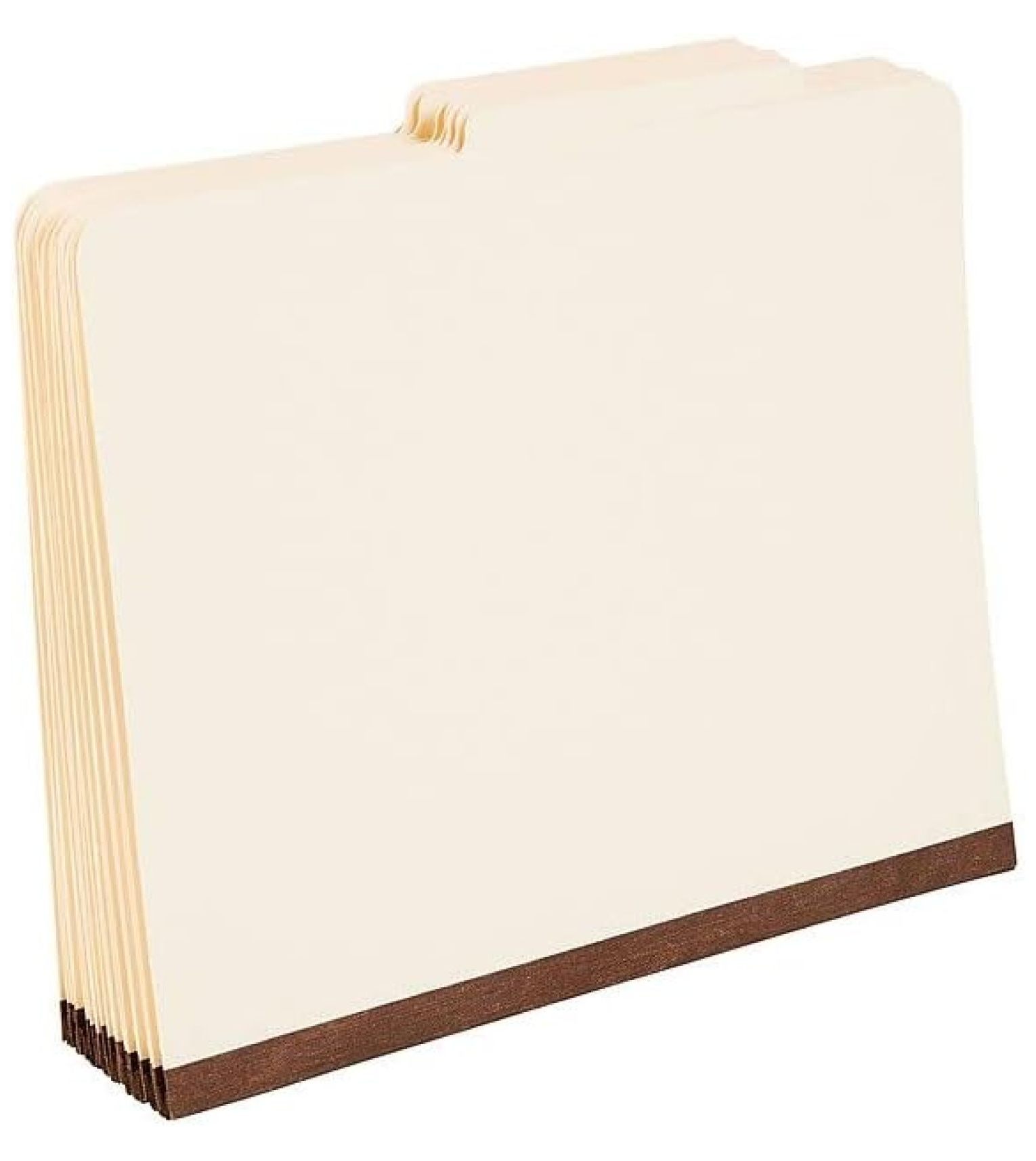 Manila Classification Folders 2/5 Cut, Letter Size - 10/Box - 18pt ...
