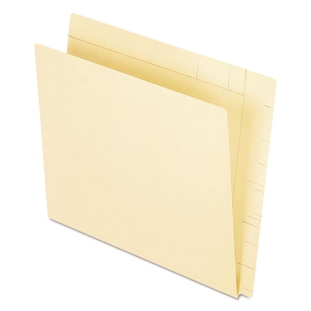 Pendaflex 16640 0.75 in. Straight Tabs Expansion Manila Conversion Folders - Letter Size, Manila (100/Box)