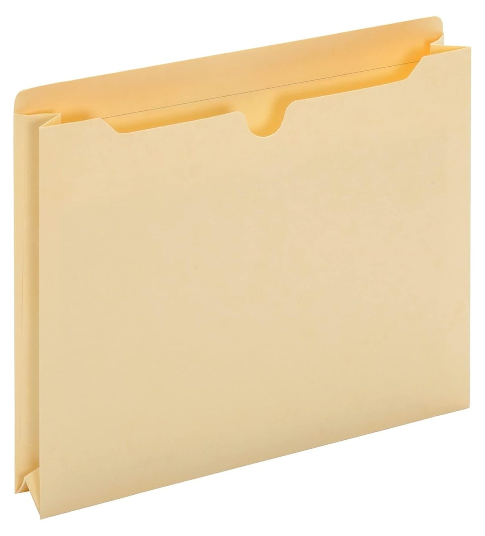 Manila Double-Top File , 2in. Expansion, Letter Size, Box Of 50 ...