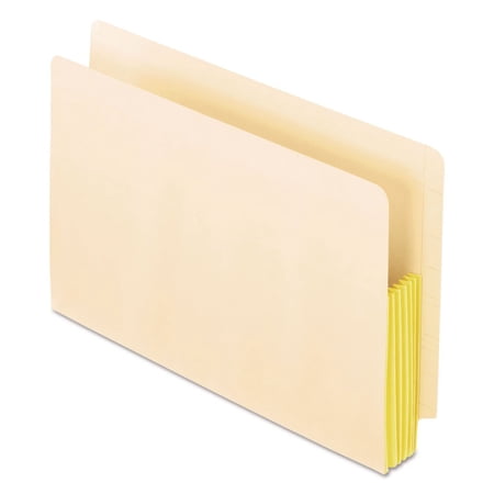 5.25 in. Expansion, 10 Sections, Legal, Manila Drop Front Shelf File Pockets - Manila (10/Box)