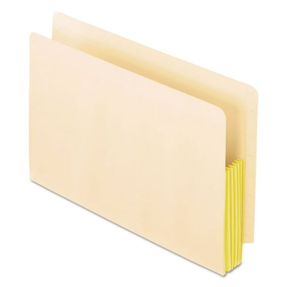 Pendaflex Manila Drop Front Shelf File Pockets Straight Cut 10 Pockets Legal Manila 22823