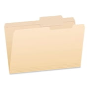 Esselte 1007056 Manila File Folders, 2/5-cut Tabs Right, Legal Size, 0.75" Expansion, Manila, 100/box