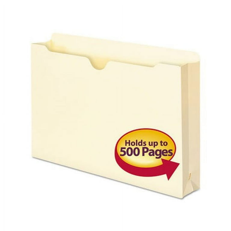Manila File Jackets, 2-Ply Straight Tab, Legal Size, Manila, 50/Box Manila File Jackets, 2-Ply Straight Tab, Legal Size, Manila, 50/Box